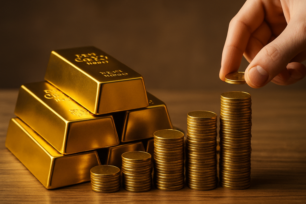 Record historique : l’or dépasse les 4 000 $/once