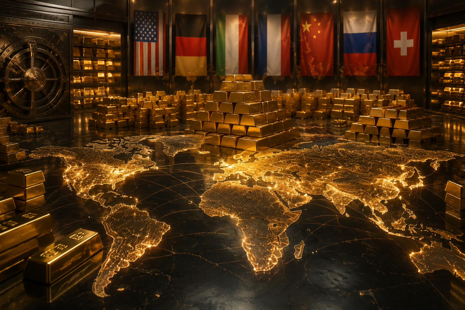 Quels sont les pays qui possèdent le plus d’or au monde